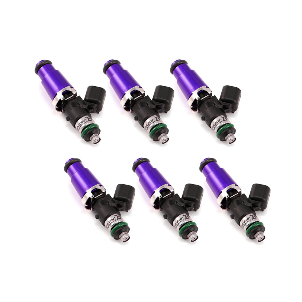 Injector Dynamics 1050cc Injectors - 93-98 Supra Turbo, M3 E36, 90-96 300ZX Twin Turbo, Porsche 996/997.1/993/911 Non-Turbo - 14mm Top (Set of 6) - 1050.60.14.14.6